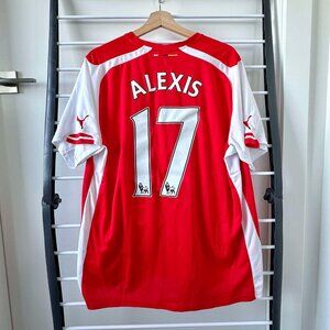 Arsenal Soccer Jersey XL - 2014/15 Home Shirt - Alexis Sanchez